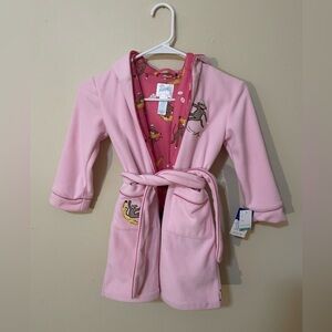 Nick & Nora Pink Gone Bananas Toddler Robe
